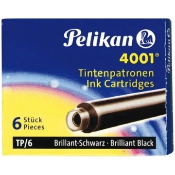 Pelikan Tintes patronas TP/6 Brilliant Black