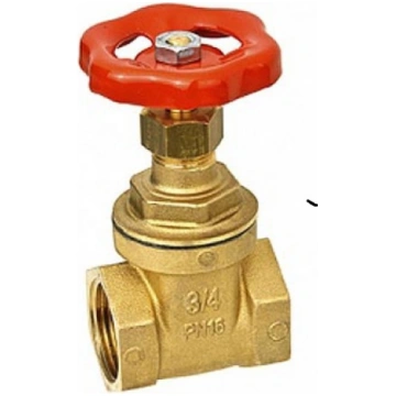 Misiņa aizbīdņa ventīlis 1/2"", PN16, BUGATTI, 011