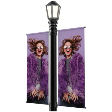 Street Banner karogs - divpusējs 2-x-58-cm 150-cm
