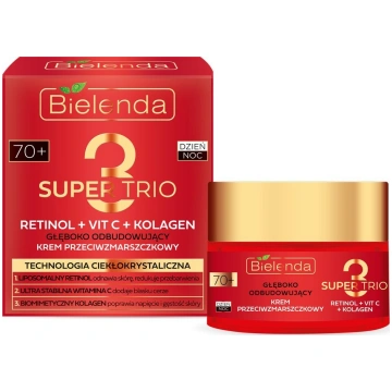 Bielenda Super Trio 70+ Gleboko odbudowujacy krem 