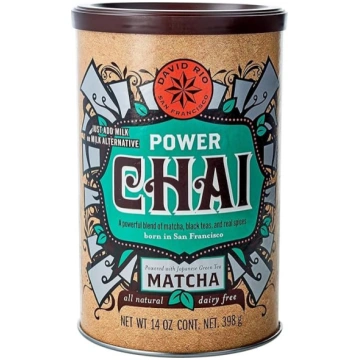 David Rio Power Chai Matcha – 398 g bundža – vegān