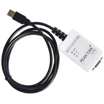 PCAN USB saderīgs ar vācu oriģinālo Peak IPEH-0020