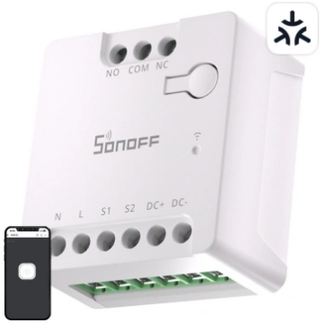 SONOFF MINI-D Smart WiFi Matter Switch (AC/DC 12-4