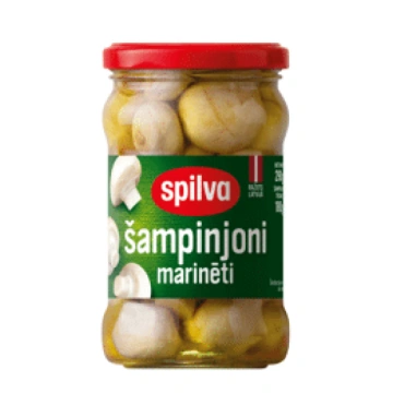 Marinēti šampinjoni SPILVA 290g