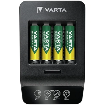 Varta Smart Charger +, AA/ AAA bateriju lādētājs, 