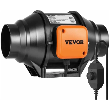 VEVOR 102mm kanāla ventilators 220 m³/h ar ātruma 