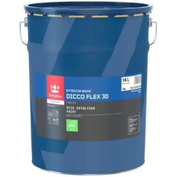 Tikkurila Dicco Flex 30 krāsa koka logu rāmjiem un