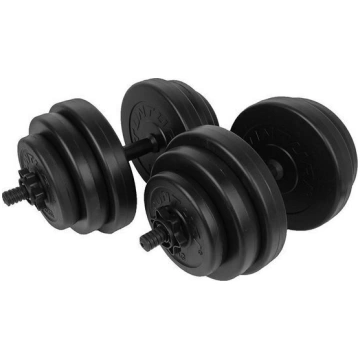 Regulējamas hanteles Tunturi 28 kg, ar vinila pārk