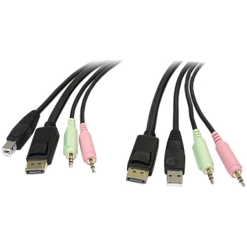 Vads StarTech USB DisplayPort® KVM Switch Cable Di