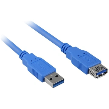 Sharkoon USB 3.0 extension cable blue 3 0m ( 40449