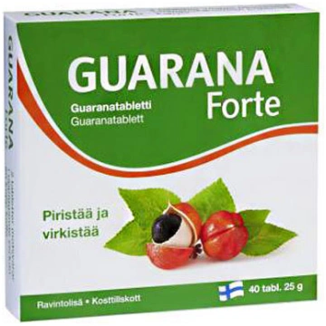 Dabisks stimulētājs, Guarana Forte tab.N40 Hankint