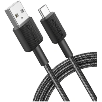 Kabeļi Anker 322 USB-A uz USB-C kabelis (3 pēdas, 