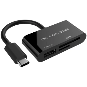 Gembird Karšu lasītājs UHB-CR3-02 USB 3.2 Gen 1 Ty