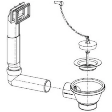 FRANKE Valve 1120006230 Sifon Izlietne , Virtuve