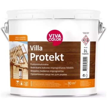 Vivacolor VILLA PROTEKT 3L Bezkrās. koksnes impreg