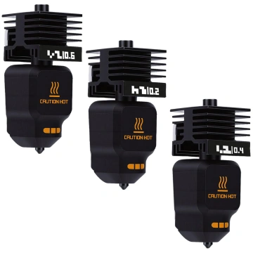 3 Pcs Hotend Set Replacement for Bambu Lab P2S H2D