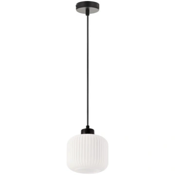 Piekaramais gaismeklis Candellux Estilo melns rāmi
