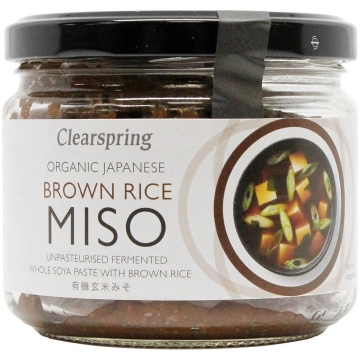 Sojas un brūno rīsu miso pasta, ekoloģiska Clearsp