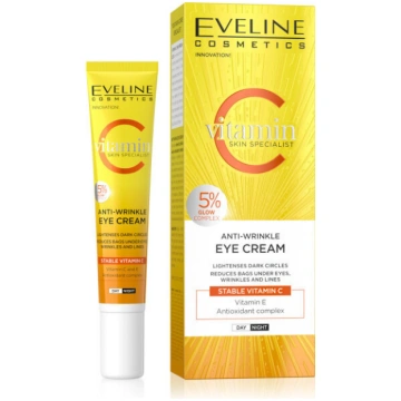 Eveline Cosmetics Vitamin C Eye Cream pretgrumbu k