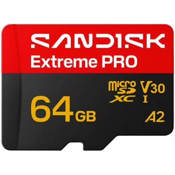 SanDisk Extreme PRO microSD UHS-I 64 GB MicroSDHC