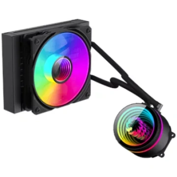 Gamemax CPU Liquid Cooler | ICEBURG 120 BK | Black