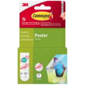 3M Command plakātu sloksnes, 12 sloksnes 250-09004