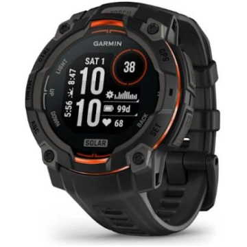 SMARTWATCH INSTINCT 3 SOLAR/BLACK/BLK 010-02934-00