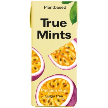 Ledenes TRUE MINTS PASSION FRUIT, bez cukura