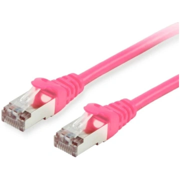 Patch kabelis Equip Cat.6 S/FTP RJ-45 10m Rozā 605