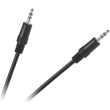 Kabel Jack 3.5mm - Jack 3.5mm 0.6m czarny (LEC-KPO