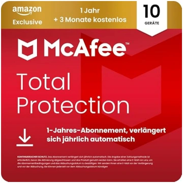 McAfee Total Protection 2023 | Amazon Exclusive |