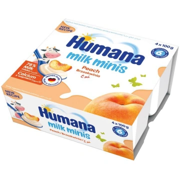 Bezglutēna Humana Milk Minis jogurta deserts ar pe