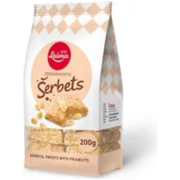 Šerberts LAIMA ar zemesriekstiem, 200g 90135_80