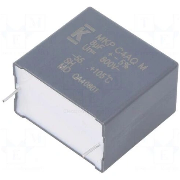 Capacitor: polypropylene | DC-Link | 8uF | 800VDC 