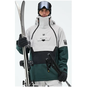 Montec Doom Ski Jacket Men Light Grey/Black/Dark A