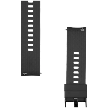 Tactical Quick Release Silicone Band 20mm / black