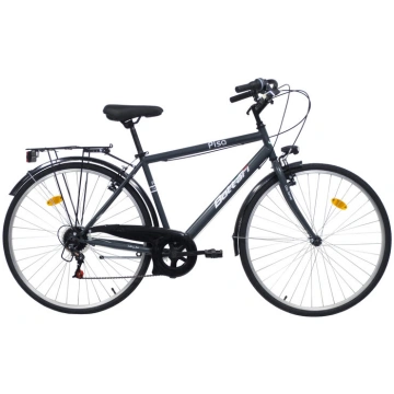 Pilsētas velosipēds Bottari Piso 28", pelēks