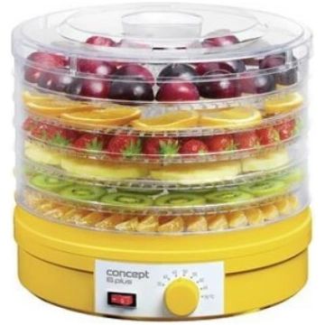 Concept SO1015 food dehydrator Yellow 245 W | SO10