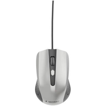 MOUSE USB OPTICAL BLACK/SILVER/MUS-4B-01-BS GEMBIR