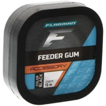 FLAGMAN FEEDER GUM black 1mm 10m