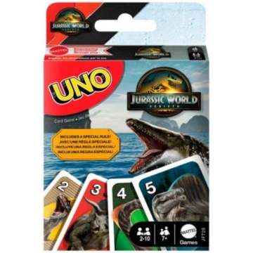 Spēle Uno Jurassic World Odrodzenie