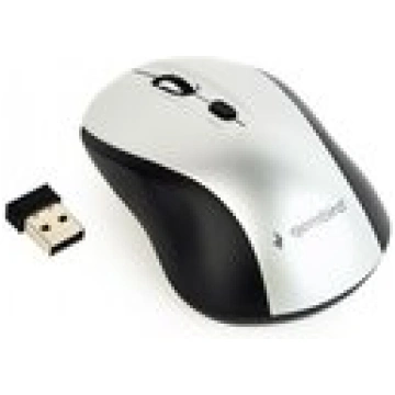 Gembird MOUSE USB OPTICAL WRL BLACK/SILVER MUSW-4B