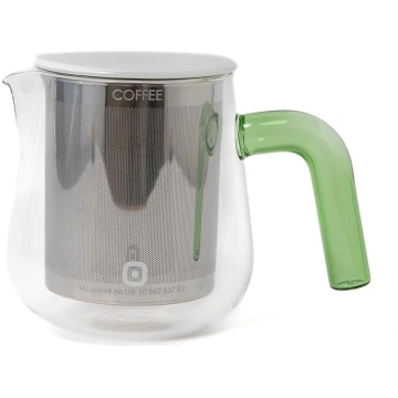 Arca X-Tract stikla kafijas kanna ar filtru 0,6 L 