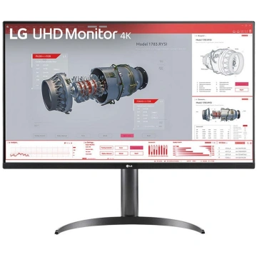 LG LCD Monitor || 31.5" || 3840 x 2160 pixels || 4