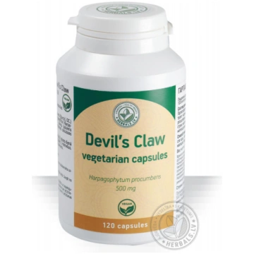 Herbals Devil’s Claw caps 500mg N120