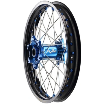 KITE ritenis aizm 16"x1.85 Hub blue/rim black/spok