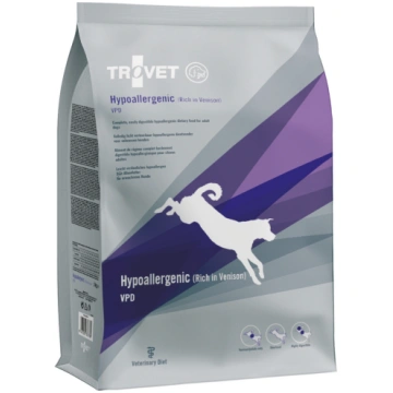 Sausā suņu barība Trovet Hypoallergenic, briedis