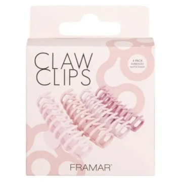 FRAMAR Claw Clips Blush matu sprādzes