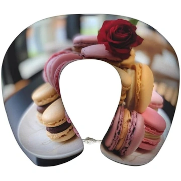 WZYCWB Macaron deserts atmiņas putu U-veida ceļoju