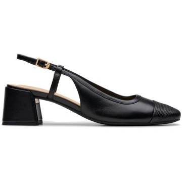 CLARKS klasiskie apavi sievietēm, Melni, Nyta45 fo